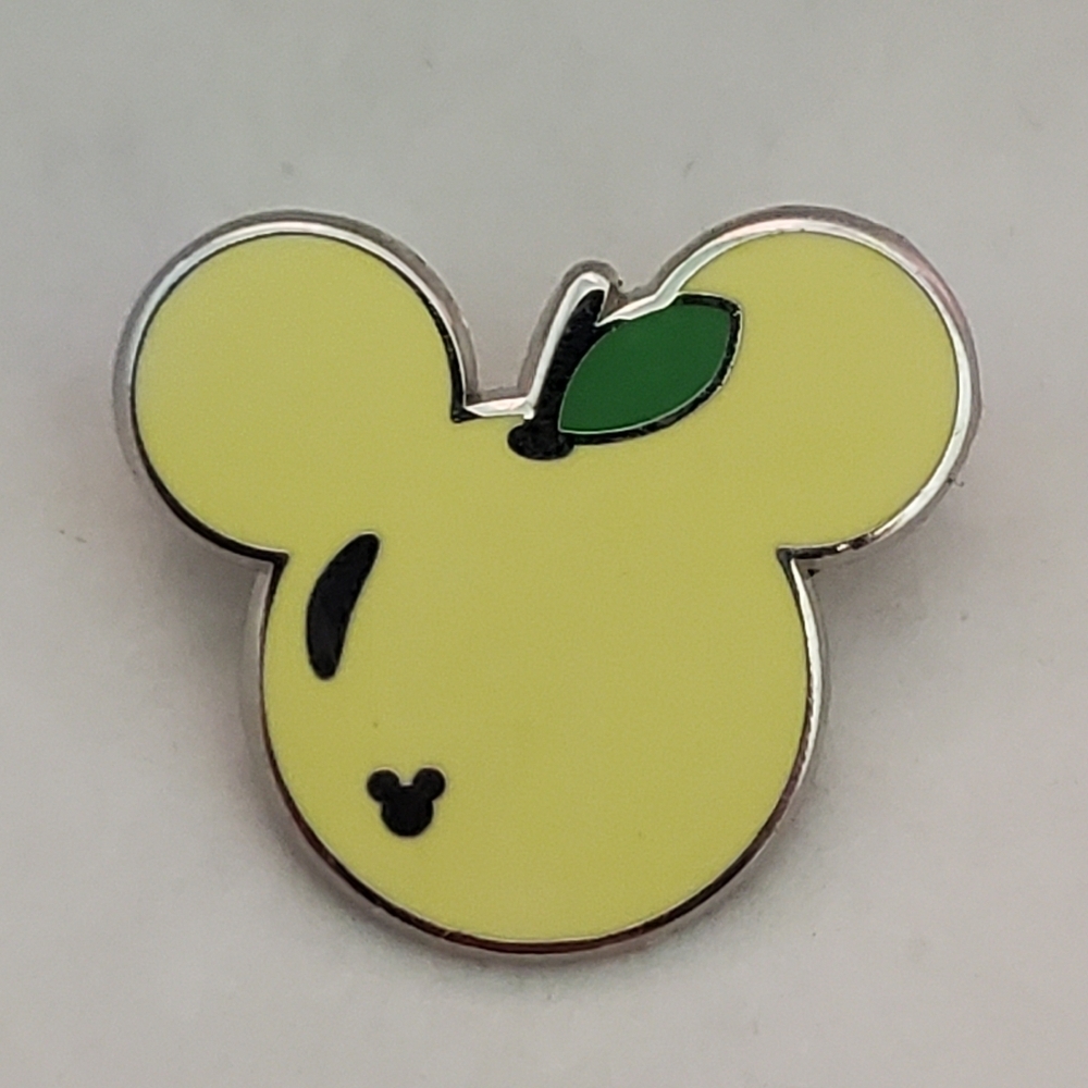 Disney Pin Trading Pear Fruit Icon Food Collection Hidden Mickey Pin 2008